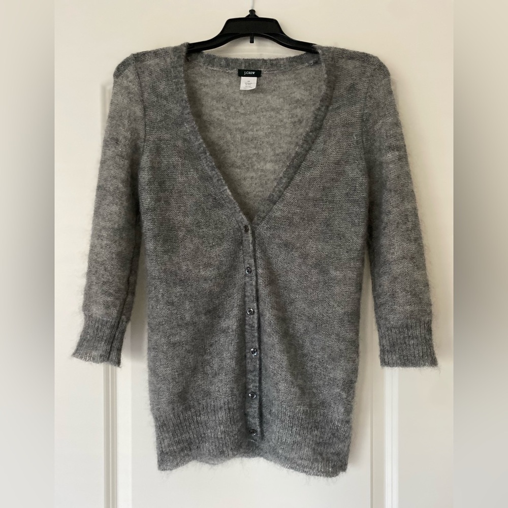 J. Crew VTG Mohair Cardigan